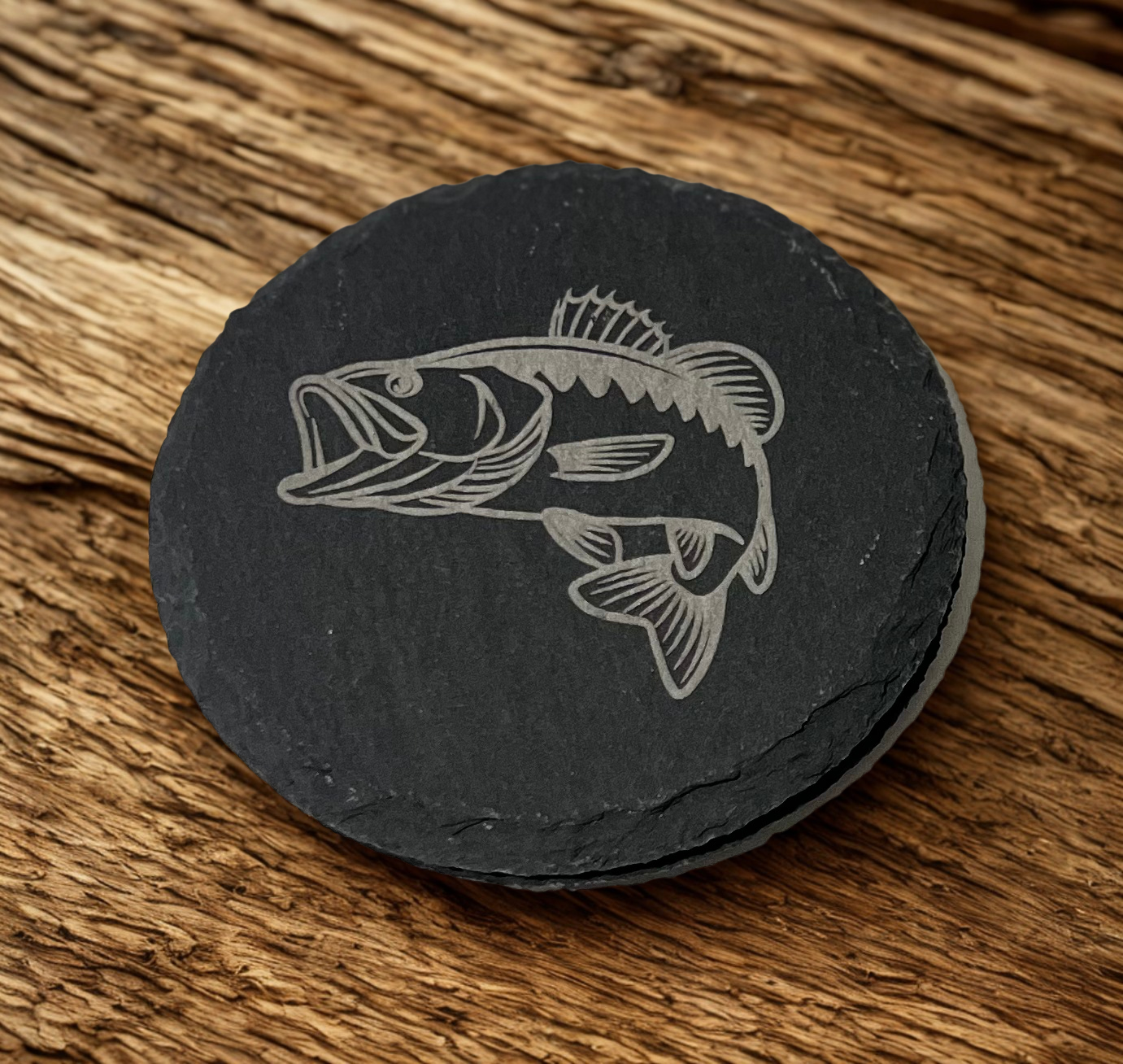 Bass Coaster Round