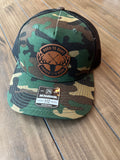 Green Camo / Black with Born to hunt patch