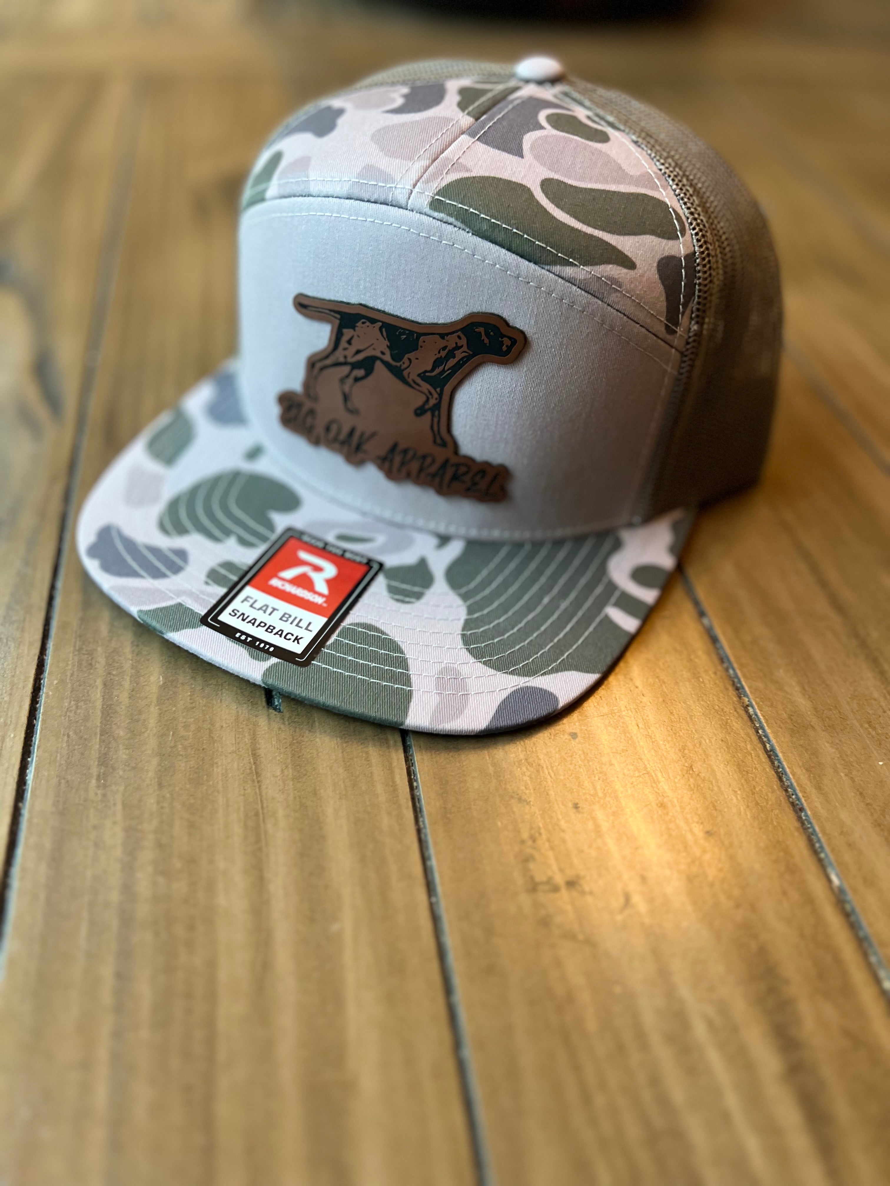 MARSH DUCK CAMO/LODEN 7 panel with pointer patch