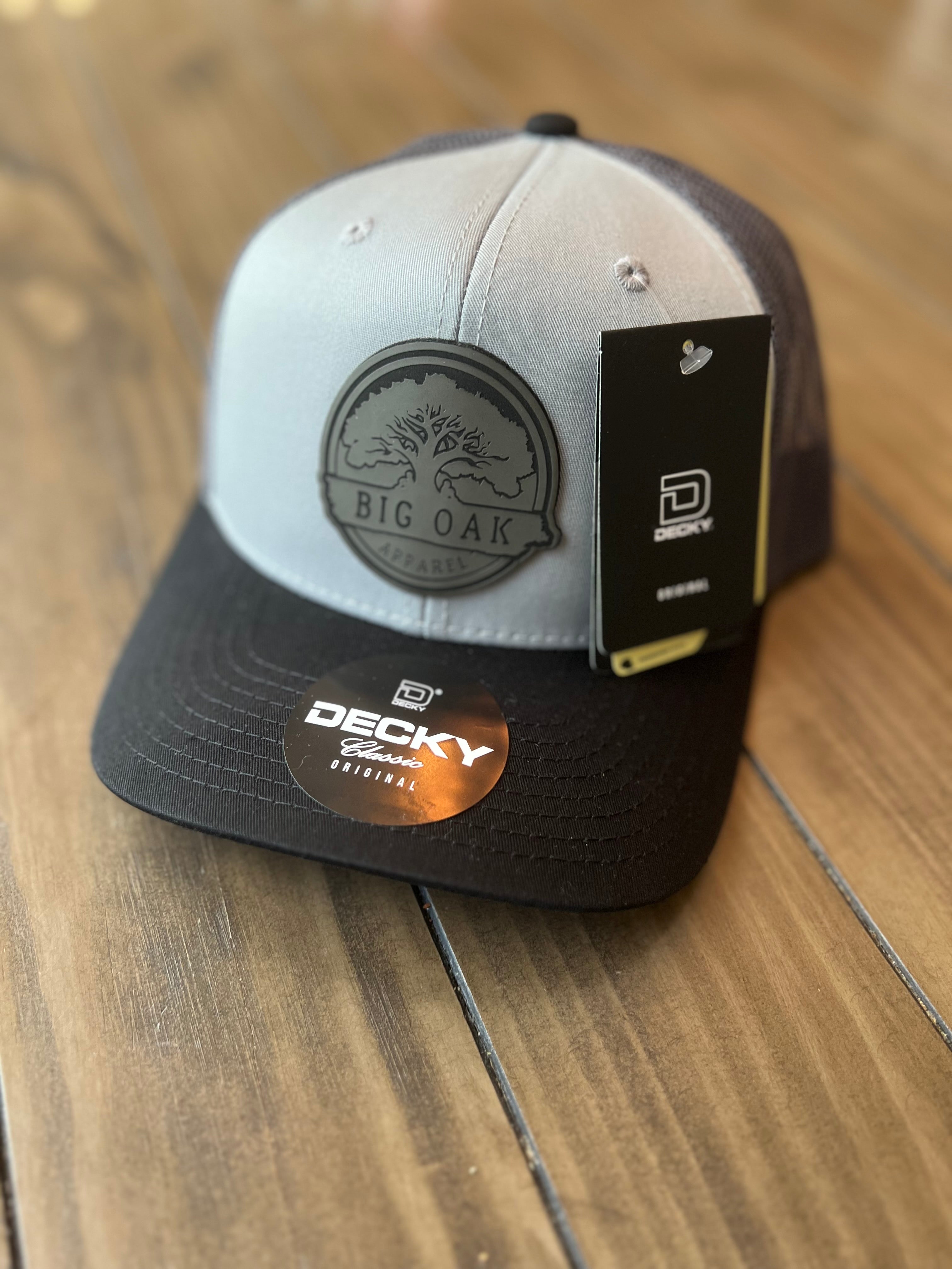 Gray / Charcoal with Green Big Oak Patch