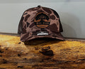 Bark Duck Camo 5 panel round big oak patch