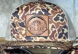 Brown Camo With Duck Big Oak Patch