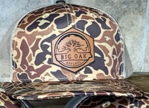Brown Camo With Duck Big Oak Patch