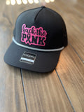 Black Back the Pink Hat