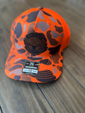 Blaze Orange Duck Camo with Born to Hunt patch