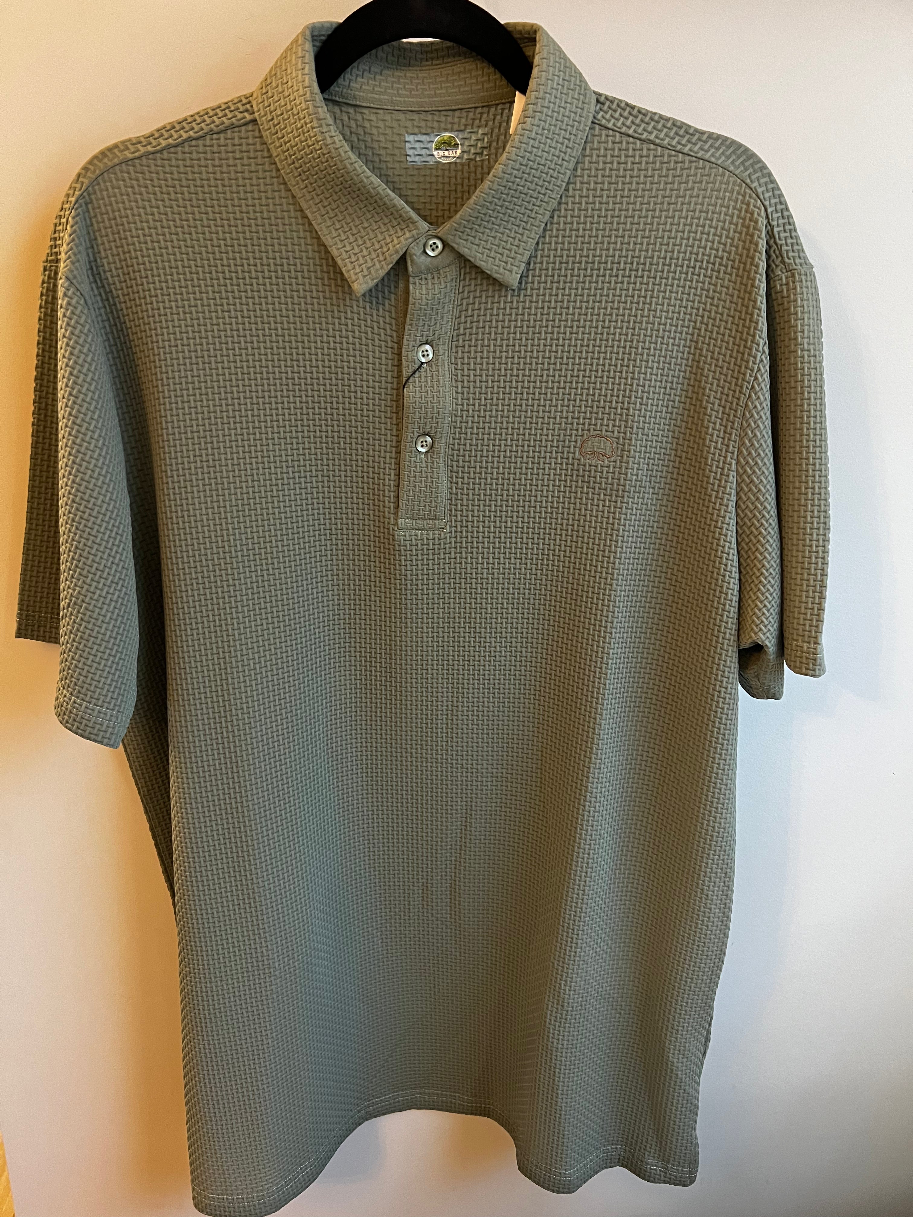 Light Olive textured Polo