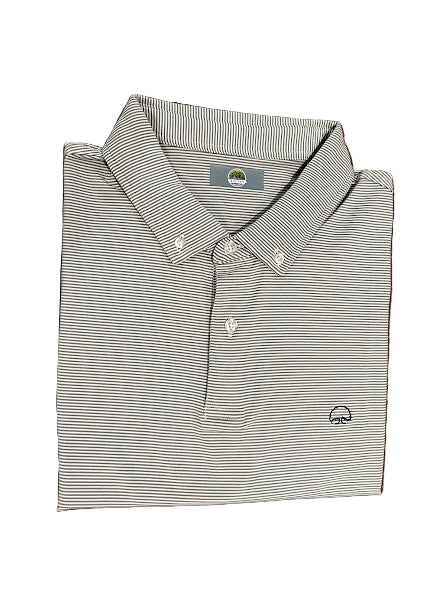 Silver/White Polo