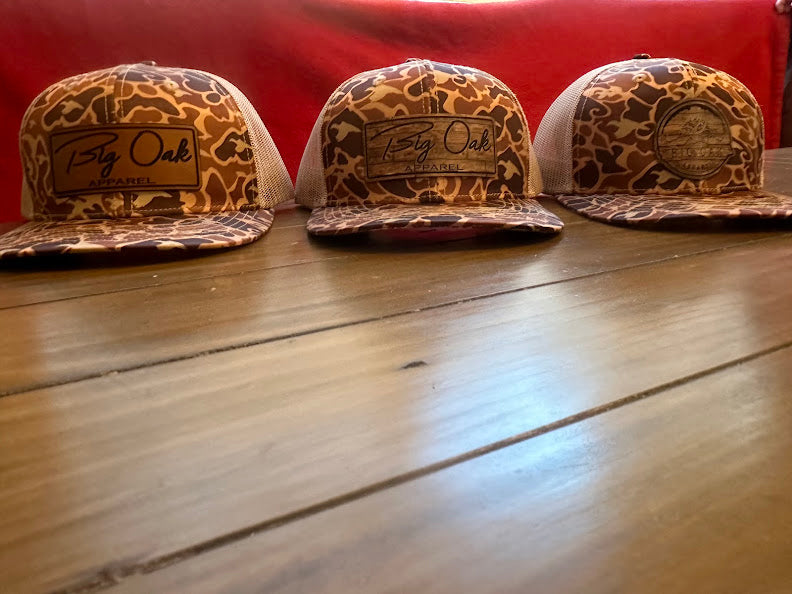 Brown Camo With Duck Big Oak Patch