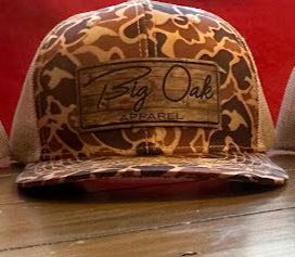 Brown Camo With Duck Big Oak Patch
