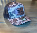 Bark duck camo 5 panel duck patch