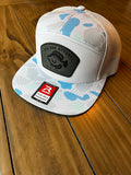 Saltwater Duck Camo 7 panel with fish patch