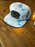 Saltwater Duck Camo 5 panel with fish patch