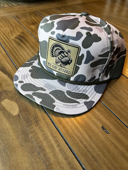 MARSH DUCK CAMO/ARMY OLIVE with Turkey patch