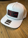 White 5 panel waterproof black/white rope