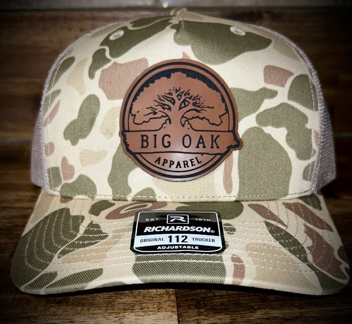 Khaki Pebble Camo (R112) big oak patch
